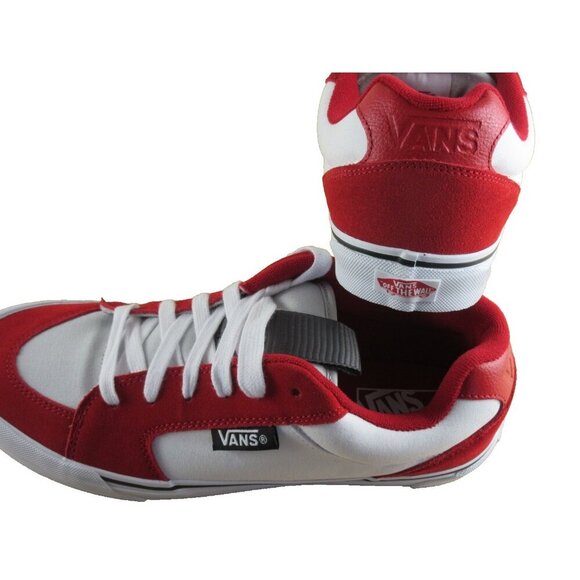 Vans Men\'s Chukka Push Red True White Canvas Suede shoes Size 11.5 NIB main image 5